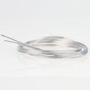 PVC Lampenkabel Flachkabel transparent 2-adrig, 2x0,75mm²...