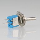 Miniatur Kippschalter blau 3A/125V EIN/AUS 2-Pins 8x5x7mm...