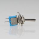 Miniatur Kippschalter blau 3A/125V EIN/AUS 2-Pins 8x5x7mm Goobay