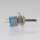 Miniatur Kippschalter blau 3A/125V EIN/AUS 2-Pins 8x5x7mm Goobay