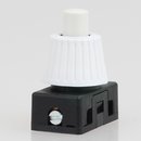 Lampen Einbauschalter Einbau-Druckschalter weiss 250V/2A 8 mm Achse 1-polig