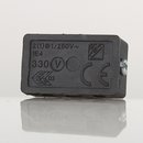 Lampen Einbauschalter Einbau-Druckschalter schwarz 250V/2A 8 mm Achse 1-polig
