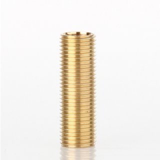 M10x1 Gewinderohr Länge 30mm für G4 Rohr-Steckfassung Messing 7.6mm Innendurchmesser