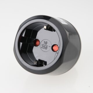 Reisestecker-Adapter Schutzkontakt Deutschland auf Italien 10A/250V Brennenstuhl