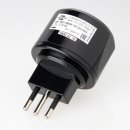 Reisestecker-Adapter Schutzkontakt Deutschland auf...