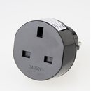 Reisestecker-Adapter Großbritannien auf Deutschland 2,5A/250V