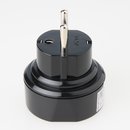 Reisestecker-Adapter Großbritannien auf Deutschland 2,5A/250V