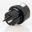 Reisestecker-Adapter Schweiz auf Deutschland 10A/250V Brennenstuhl