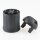 E27 Lampenfassung Thermoplast/Kunststoff schwarz mit Gewindemantel 2-teilig M10x1 IG