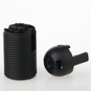 E14 Lampenfassung Thermoplast/Kunststoff schwarz mit...