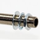 R3/8 Zoll Gewinderohr 100mm lang Metall/Eisen verzinkt...
