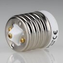 E40 auf E27 Lampen-Fassung Adapter Keramik für alte Industrielampe