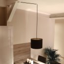 Lampen Distanz-Aufhänger Affenschaukel Kabelhalter 30x25mm Kunststoff weiß