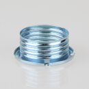 Ersatz-Schraubring 27x11 Gewinde 20,8x2 verzinkt für G9, G4 und GY6,35 Lampenfassung