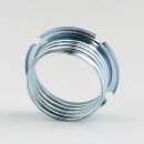 Ersatz-Schraubring 27x11 Gewinde 20,8x2 verzinkt für G9, G4 und GY6,35 Lampenfassung