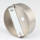 2-Loch Lampen-Baldachin Metall 80x25mm Edelstahloptik...