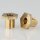 M8x1 Trompetennippel Messing 8mm lang 6-kant 12x10mm mit Profil/Verdrehschutz