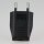 Eurostecker Europa-Flachstecker schwarz 250V/6A mit Schraubkontakte und Zugentlastung