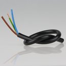 PVC-Lampenkabel Rundkabel schwarz 3-adrig, 3x1,5mm²...