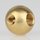 25mm Messing-Kugel mit 1x M8x1, 1x M10x1 Winkelgewinde 90°