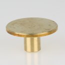 M10x1 Abschlussknopf Zierknopf 40x20mm T-Form Messing...