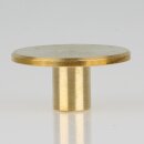 M10x1 Abschlussknopf Zierknopf 40x20mm T-Form Messing...