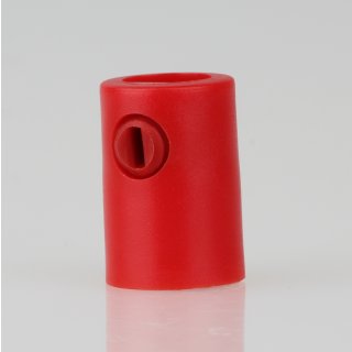 M10x1 IG Zugentlaster Zugentlastung 13x19mm für Kabel Kunststoff rot