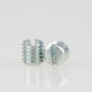 M5 Madenschraube Metall verzinkt ohne Spitze DIN 551...