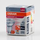 Osram Parathom PAR16 GU10/240V/36° LED Reflektor-Lampe 5,5W=(50W) 3000K 350lm dimmbar