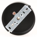 3-Loch Lampen-Baldachin Metall 100x25mm schwarz mit...