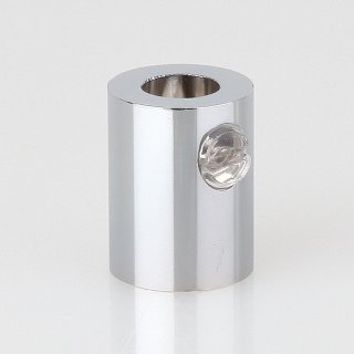 M10x1 IG Zugentlaster Zugentlastung 13x17mm für Kabel Metall Messing verchromt