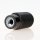 E14 Lampenfassung Bakelit-Optik schwarz mit Gewindemantel M10x1 IG