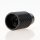 E14 Lampenfassung Bakelit-Optik schwarz mit Gewindemantel M10x1 IG
