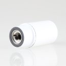 E14 Lampenfassung Bakelit-Optik weiß mit...