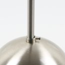 Lampen Baldachin 120x62mm Metall edelstahloptik Kugelform...