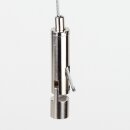 Seilstopper 10x47mm seitlicher Ausgang mit Gelenk Messing...