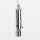 Seilstopper 10x47mm seitlicher Ausgang mit Gelenk Messing vernickelt M6 x7mm IG