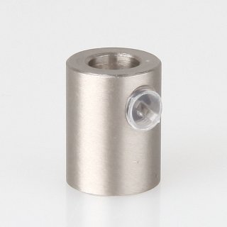 M10x1 IG Zugentlaster Zugentlastung 13x17mm für Kabel Metall Edelstahloptik