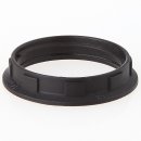 E14 Unterring Schraubring Thermoplast schwarz 35x7mm...