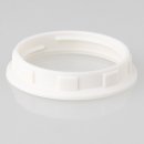 E14 Unterring Schraubring Thermoplast weiss 35x7mm...