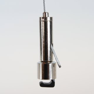 Ms Seilstopper 13x46mm seitlicher Ausgang mit KU-Befestigung für Schirmstrebe
