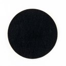 Lampenfu&szlig; Filz 120mm Durchmesser selbstklebend schwarz