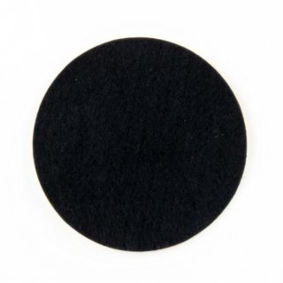 Lampenfuß Filz 140mm Durchmesser selbstklebend schwarz