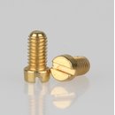 M3 Stellringschraube 5mm vermessingt mit Schlitz 10...