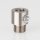 M10x1 AG Zugentlaster Zugentlastung 13x17mm für Kabel Metall Edelstahloptik