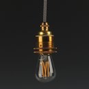 Danlamp E14 Vintage Deko LED Mini Gold Edison Lampe...