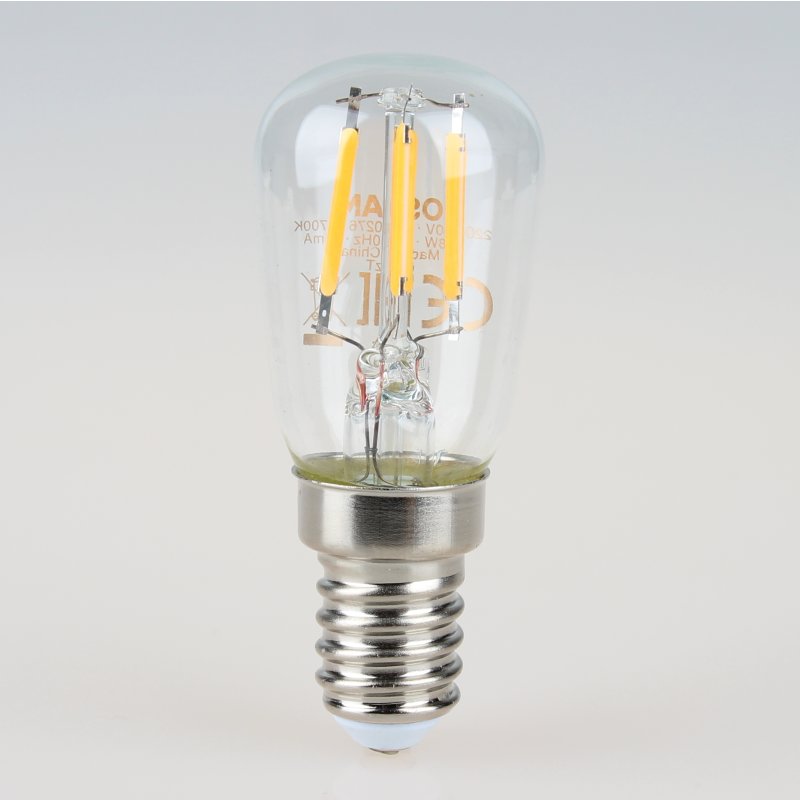 E14 LED Filament Kolben INCANTO T25 2W 2700K 1er Blister Glühbirne = 25W 