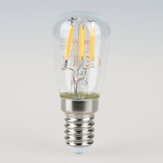 Osram LED Filament Leuchtmittel 2,8W (=25W) Birnen-Form klar E14 Sockel warmweiß