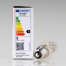 LEDVANCE LED-Leuchtmittel 2,8W (=25W) Birnen-Form klar E14 Sockel 2700K warmweiß 250 Lumen