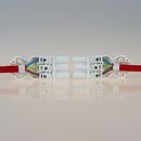 Schnellmontage Steckverbinder für individuelle Verbindungsleitungen Steckerteil 230V/16A weiß